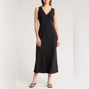 NEW…STITCHDROP Audubon V-Neck Dress